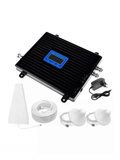 Фото: Усилитель сигнала связи Power Signal Double Black 900/1800/2100 MHz (для 2G, 3G, 4G) 70 dBi, кабель 15 м., комплект с двумя внутренними антеннами-2 Усилитель сигнала связи Power Signal Double Black 900/1800/2100 MHz (для 2G, 3G, 4G) 70 dBi, кабель 15 м., комплект с двумя внутренними антеннами-2